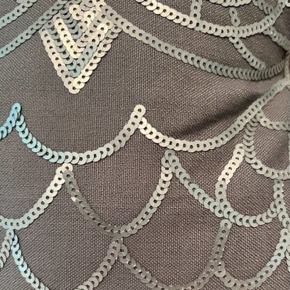 Sequin Owl Pillow - Picture 3 of 4